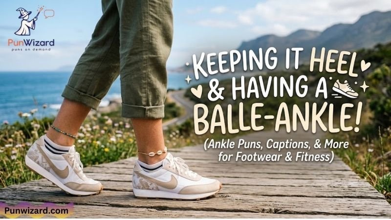 Ankle Puns Captions