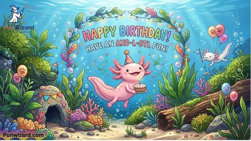 Axolotl Puns For Birthday