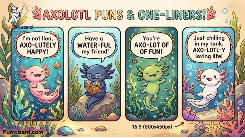 Axolotl Puns One Liners