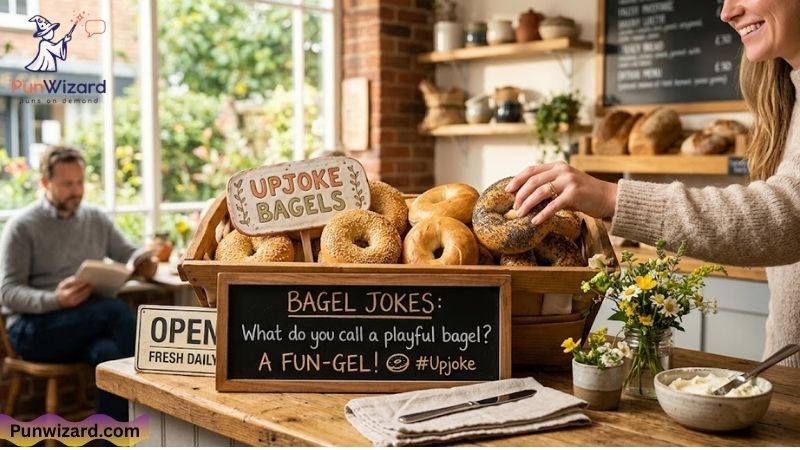 Bagel Jokes Upjoke