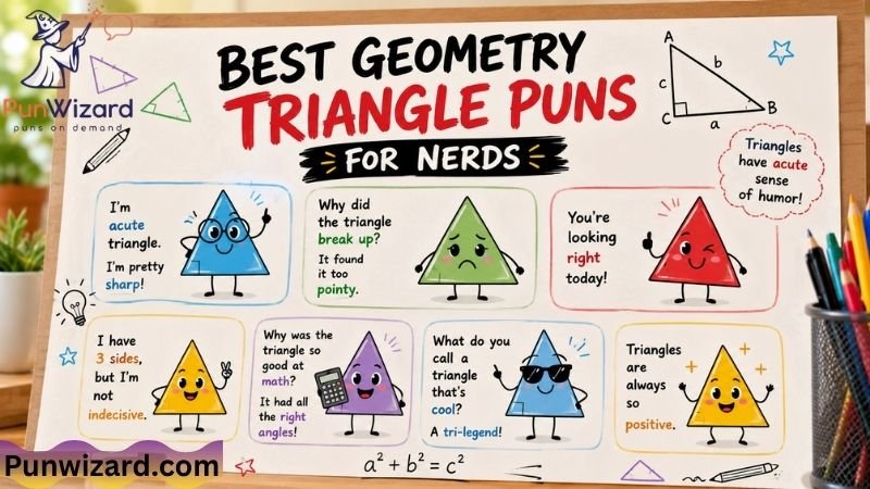 Best Geometry Triangle Puns for Nerds