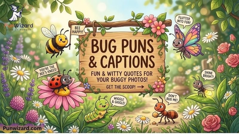 Bug Puns Captions