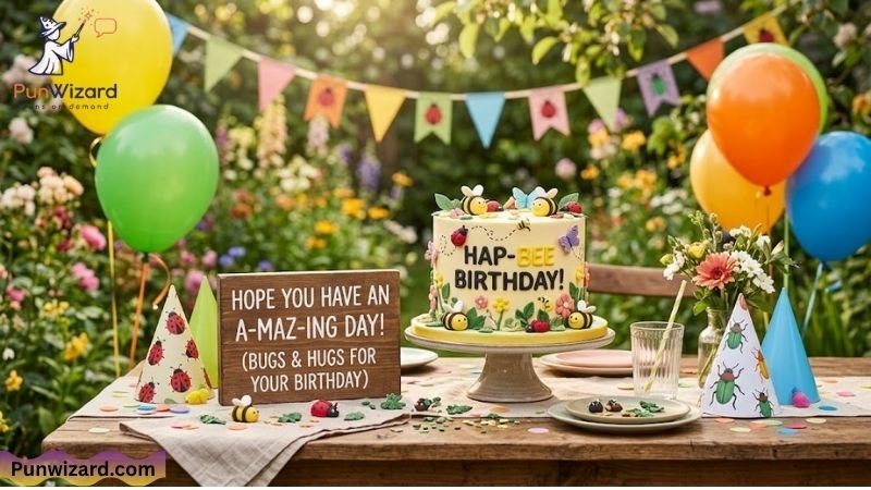 Bug Puns for Birthday