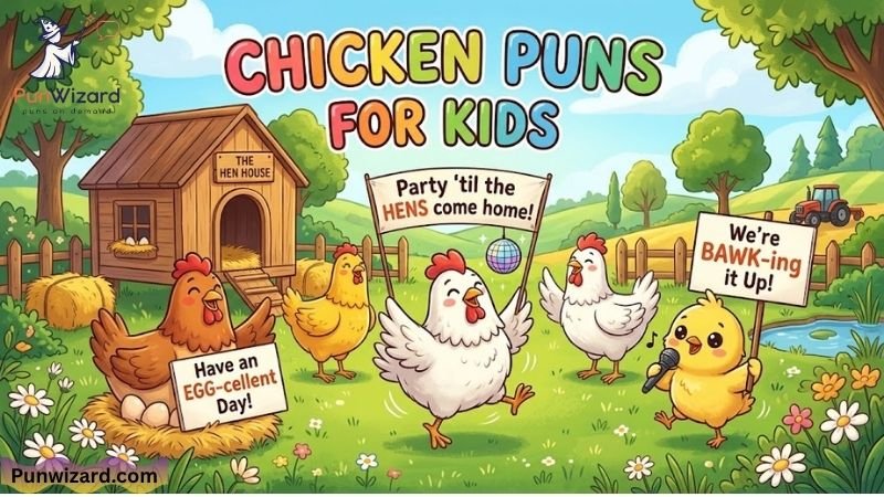 Chicken Puns for Kids