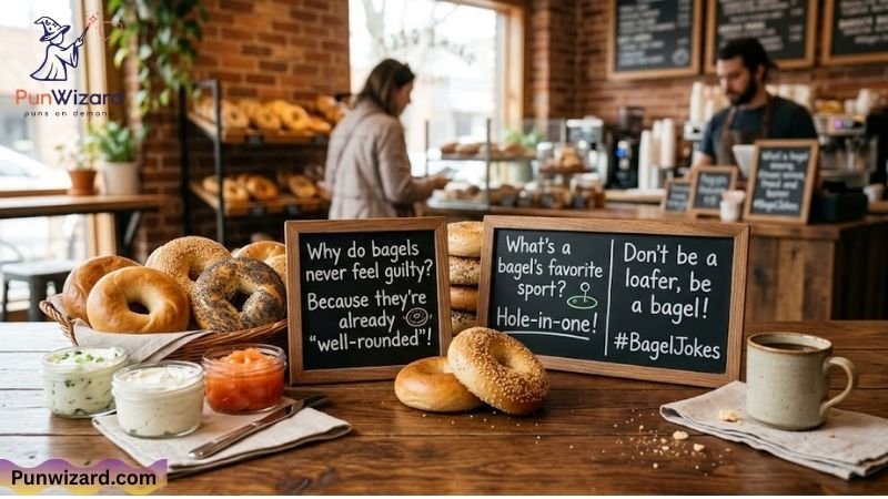 Clever Bagel Joke One Liners