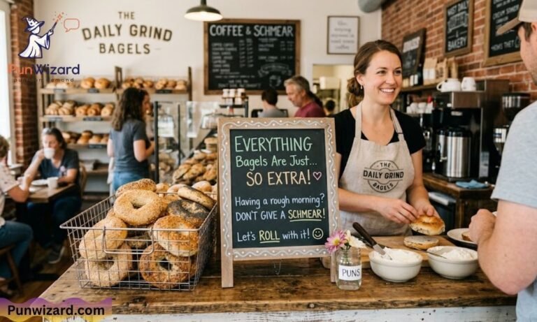 Funny Bagel Puns One Liner