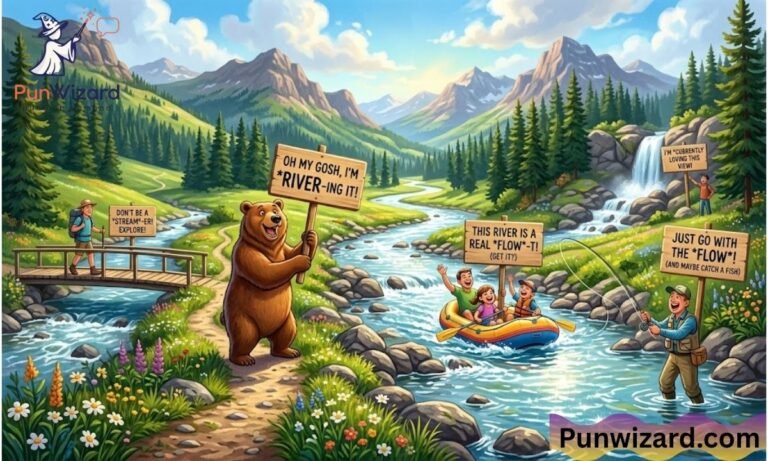 Funny River Puns