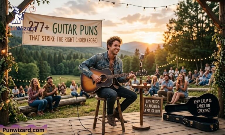Guitar Puns That Strike the Right Chord