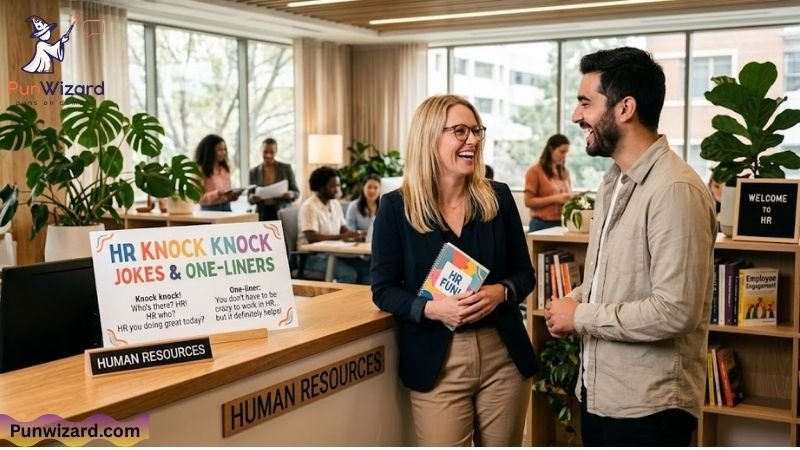 HR Knock Knock Jokes One Liners