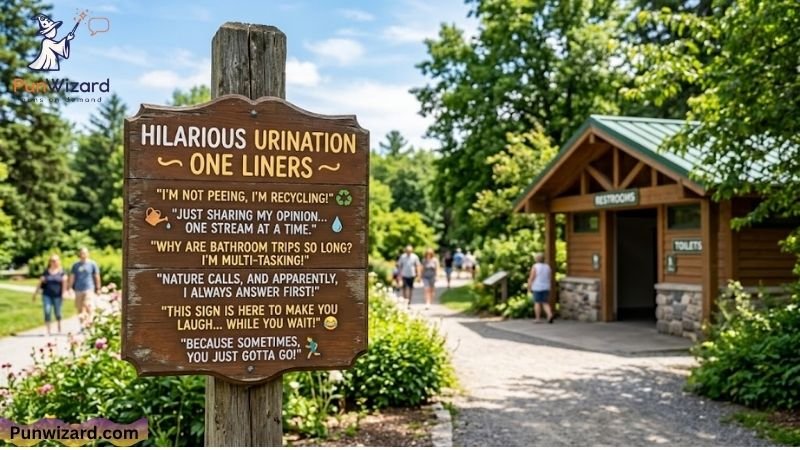 Hilarious Urination One Liners