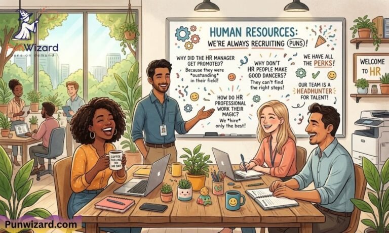 Human Resources Puns and Jokes One Liner