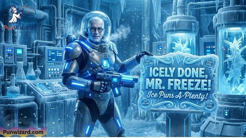 Ice Puns Mr Freeze