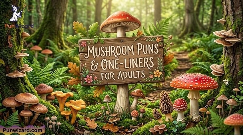 Mushroom Puns One Liners for Adults