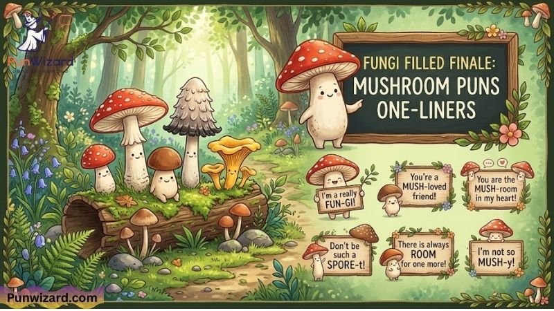 Mushroom Puns One Liners