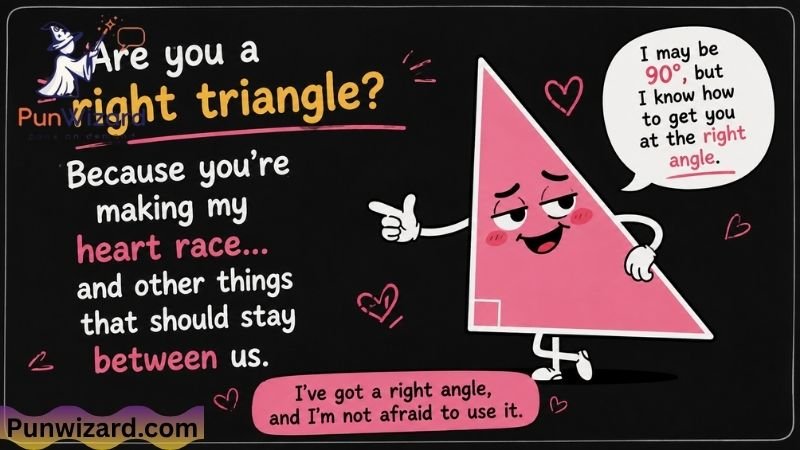 Right triangle puns dirty