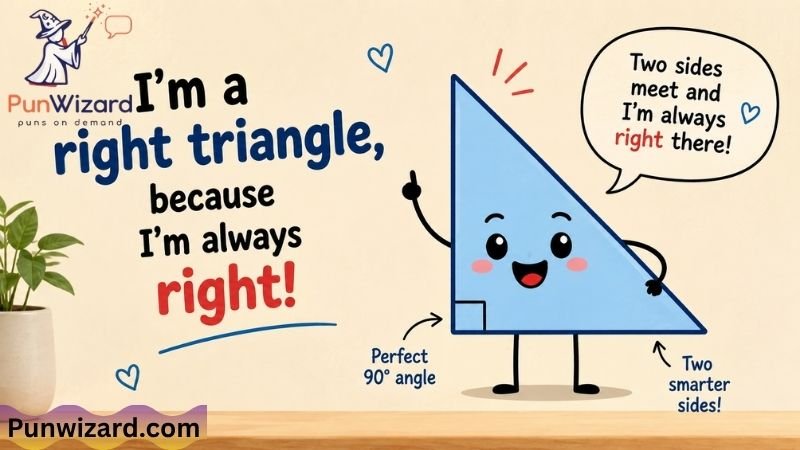 Right triangle puns