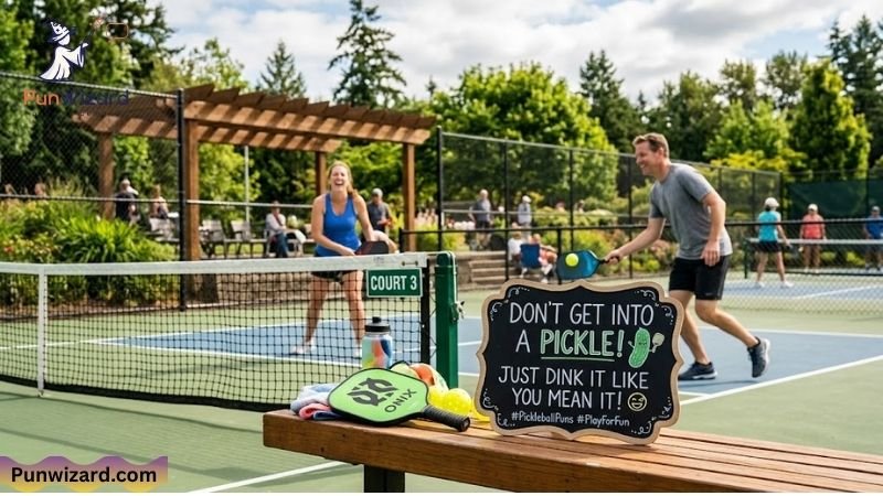 Short Funny Pickleball Puns