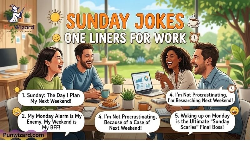 Sunday Jokes One Liners for Work