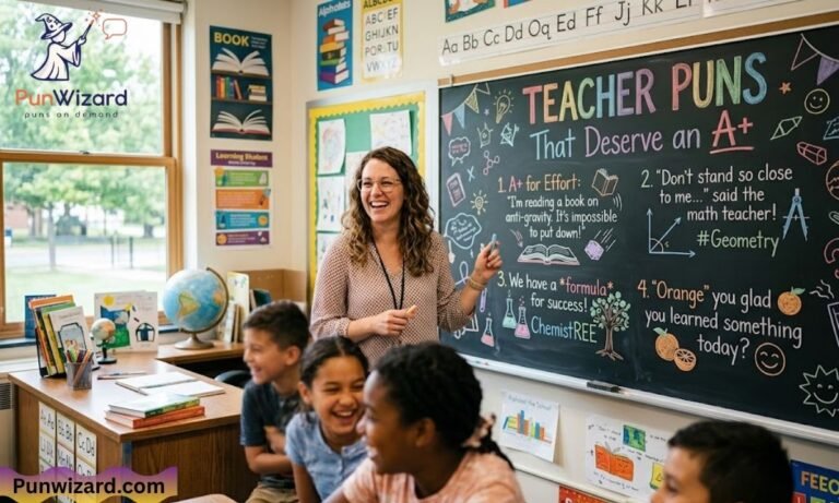 Teacher Puns That Deserve an A