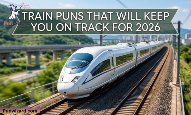 Train Puns That Will Keep You on Track For 2026