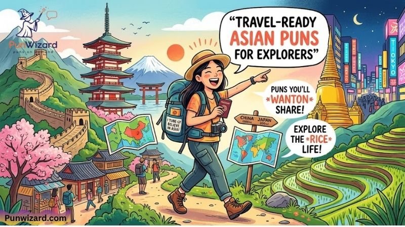 Travel-Ready Asian Puns for Explorers