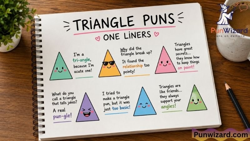 Triangle puns one liners