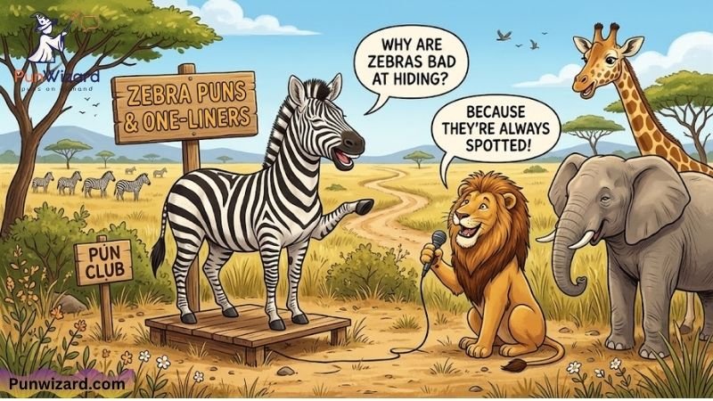 Zebra Puns One Liners