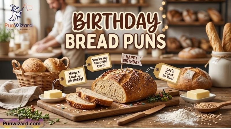 Birthday Bread Puns