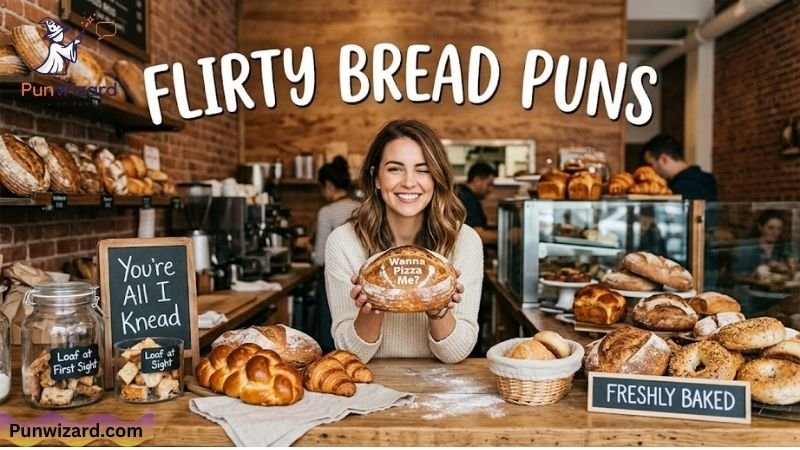 Flirty Bread Puns