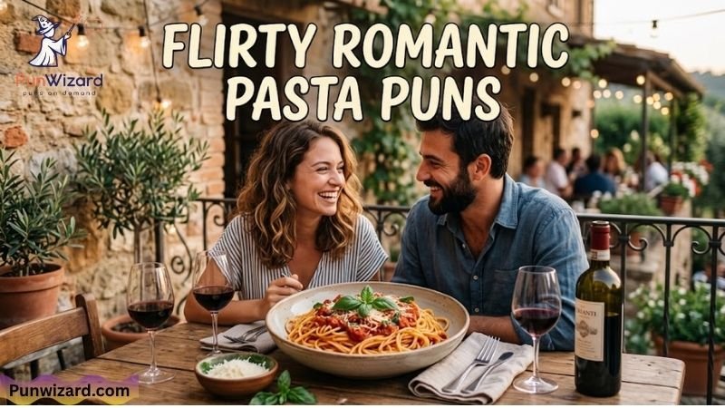 Flirty Romantic Pasta Puns