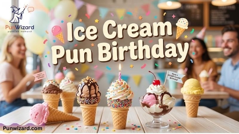 Ice Cream Pun Birthday
