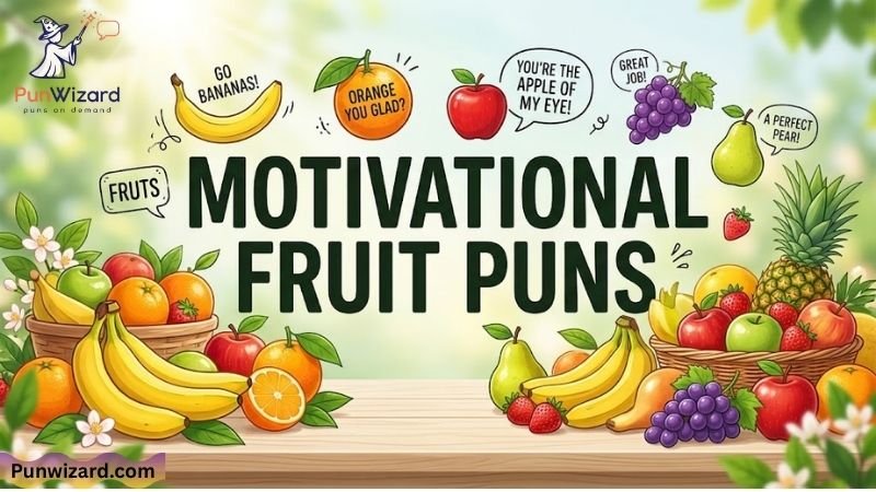 Motivational Fruit Puns
