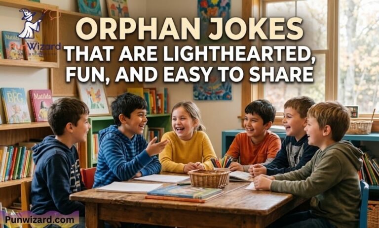 Orphan Jokes That Are Lighthearted, Fun, and Easy to Share
