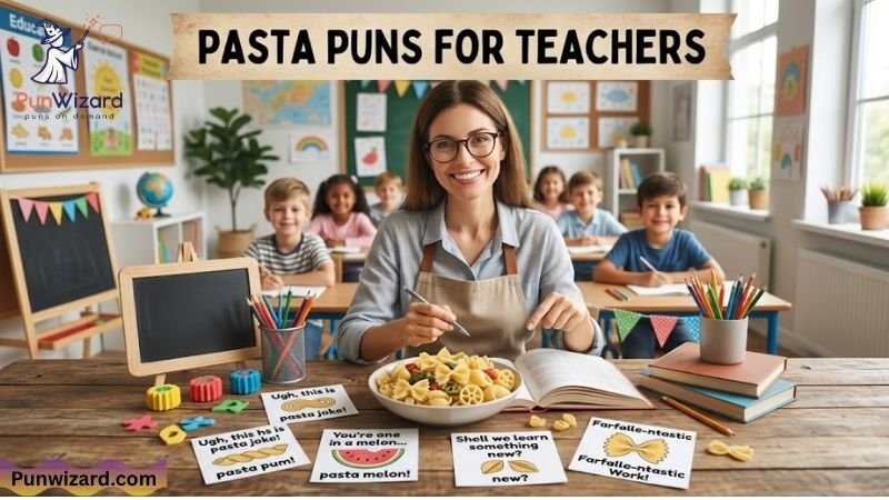 Pasta Puns For Teachers