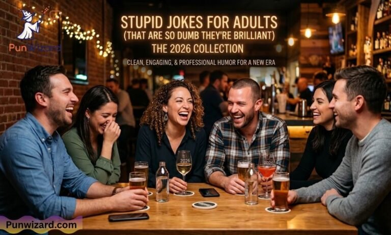 Stupid Jokes for Adults That Are So They’re Brilliant for 2026