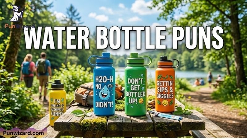 Water Bottle Puns
