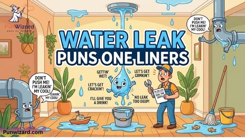 Water Leak Puns One Liners